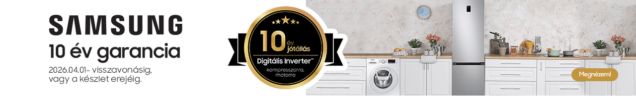 Samsung 10 év garancia