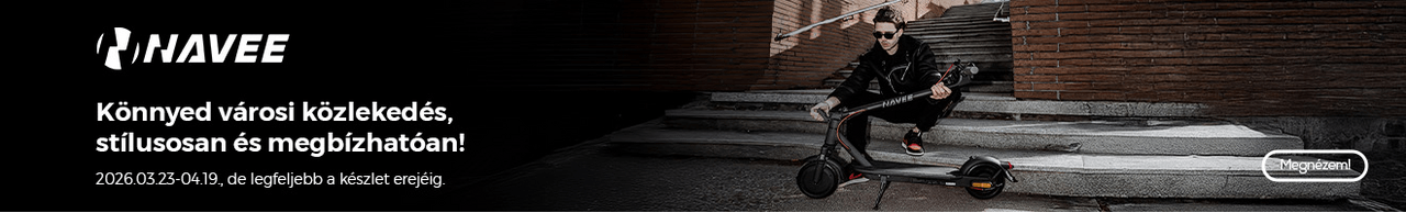 Könnyed városi közlekedés, stílusosan és megbízhatóan!