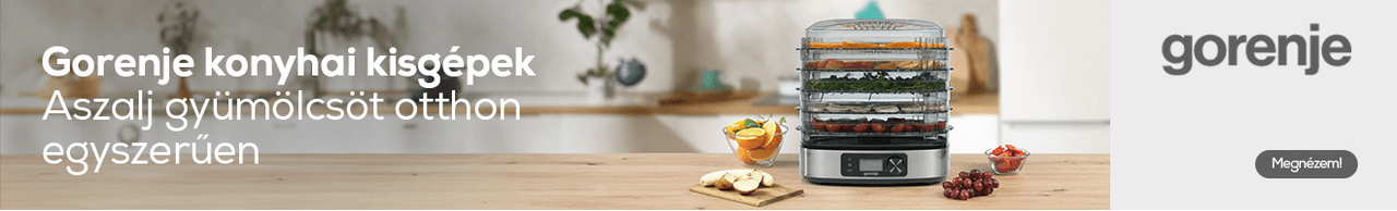 Gorenje konyhai kisgépek - Aszalj gyümölcsöt otthon egyszerűen