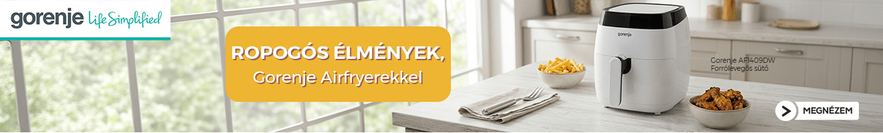 Ropogós élmények, Gorenje Airfryerekkel!