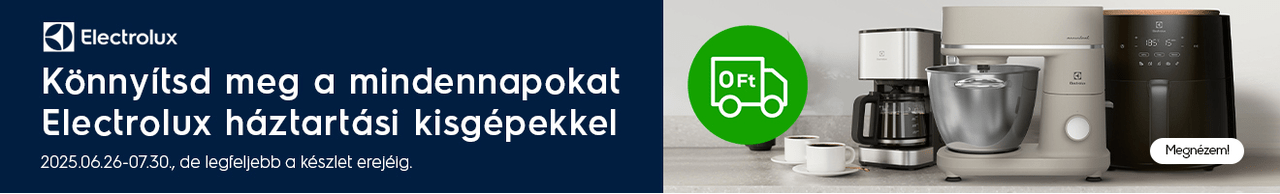 Könnyítsd meg a mindennapokat Electrolux háztartási kisgépekkel!