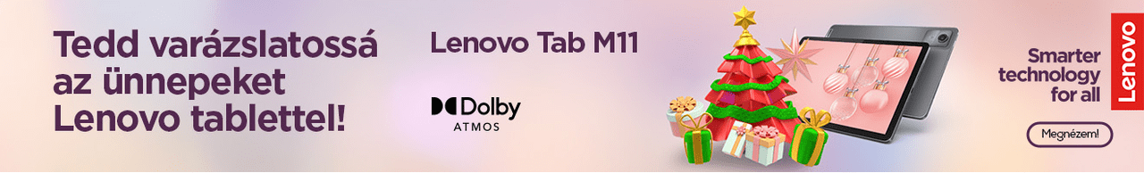 Tedd varázslatossá az ünnepeket Lenovo tablettel!