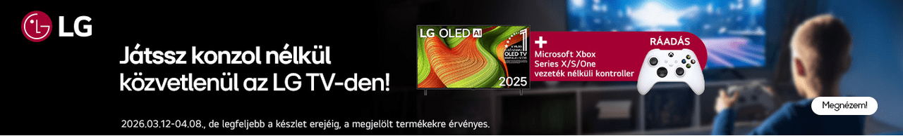 Játssz konzol nélkül közvetlen az LG TV-den!