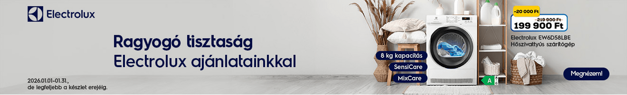 Ragyogó tisztaság Electrolux ajánlatainkkal