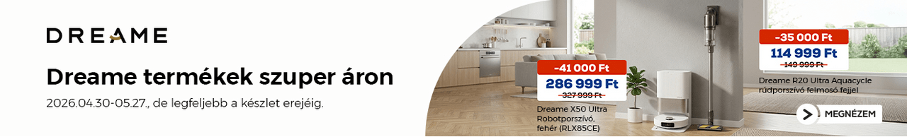 Dreame termékek szuper áron. Ez ennyi!