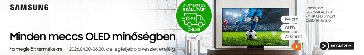 Minden meccs OLED minőségben. Ez ennyi!