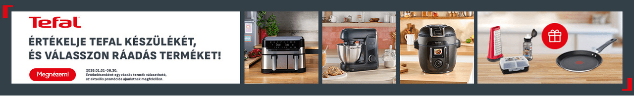 Értékeld Tefal készülékedet és megajándékozunk