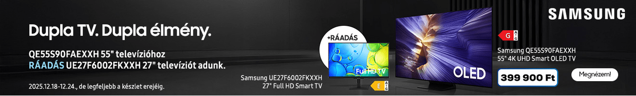 Dupla TV. Dupla élmény.