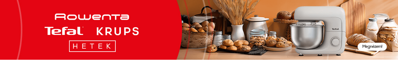 Tefal, Krups és Rowenta hetek