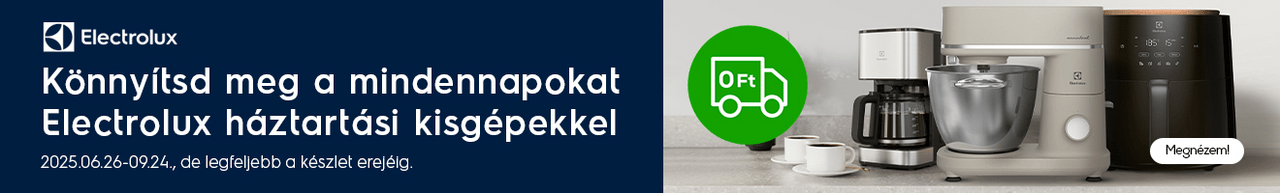 Könnyítsd meg a mindennapokat Electrolux háztartási kisgépekkel!