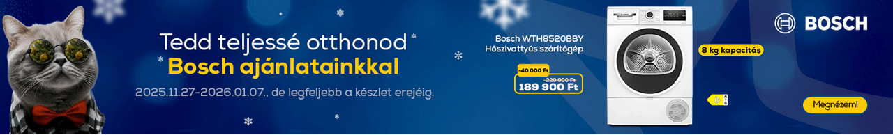 Tedd teljessé otthonod Bosch ajánlatainkkal