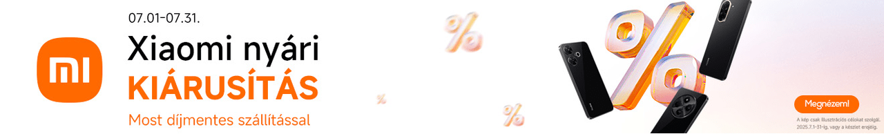 Xiaomi nyári kiárusítás