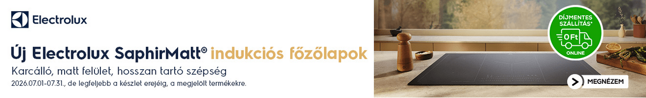 Tökéletes ízek Electrolux ajánlatainkkal. Ez ennyi!
