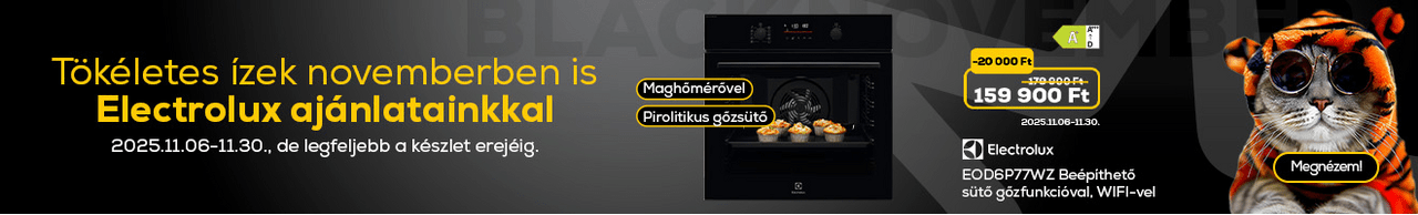 Tökéletes ízek novemberben is Electrolux ajánlatainkkal