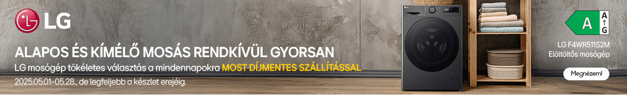 Alapos és kímélő mosás rendkívül gyorsan