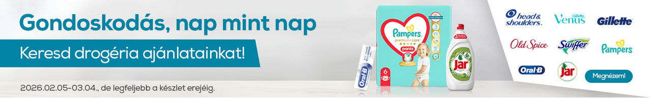 Keresd drogéria ajánlatainkat
