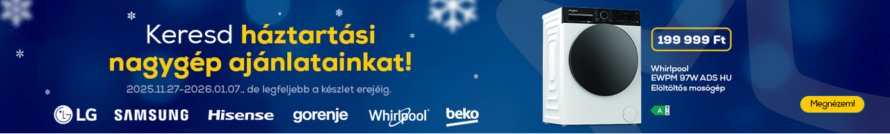 Keresd háztartási nagygép ajánlatainkat