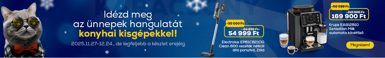 Idézd meg az ünnepek hangulatát konyhai kisgépekkel!