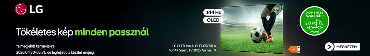 Tökéletes kép minden passznál – LG televíziók