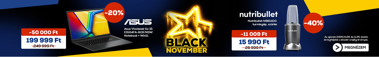 Black November az Euronicsnál!
