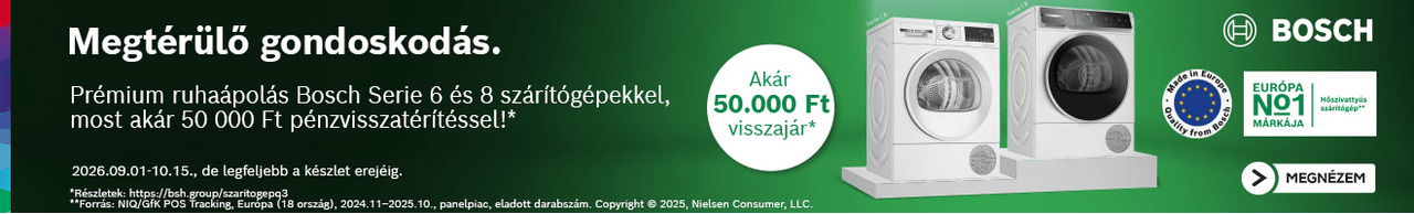 Akár 50.000 Ft pénzvisszatérítés