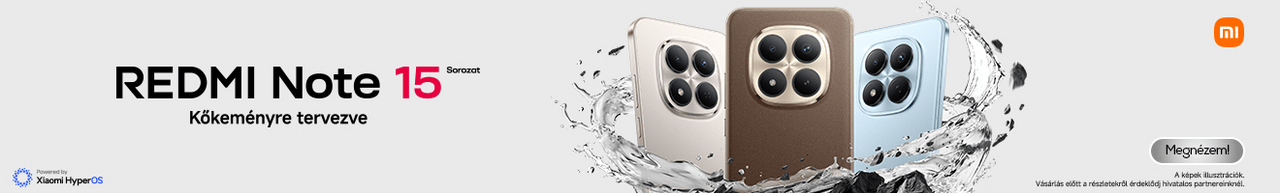 Redmin Note 15 kőkeményre tervezve. Ez ennyi!