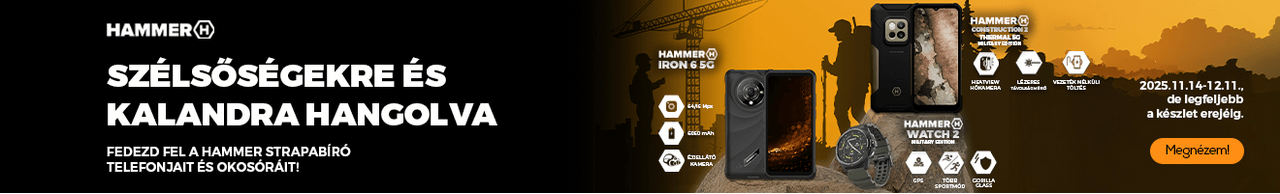 Hammer okosórák és okostelefonok