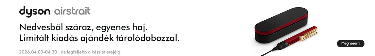 Nedvesből száraz, egyenes haj, Limitált kiadás ajándék tárolódobozzal. Ez ennyi!