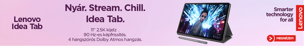 Nyár. Stream. Chill. Idea Tab. Ez ennyi!