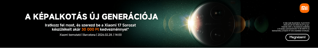 Xiaomi 17 és 17 Ultra bemutató