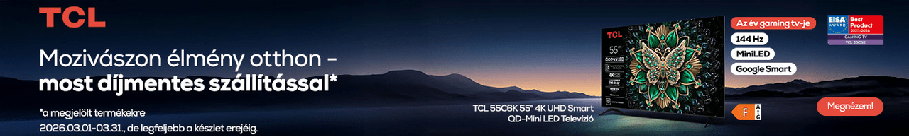 Mozivászon élmény otthon - most díjmentes szállítással*