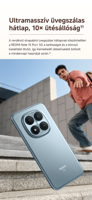Megérkezett a Xiaomi REDMI Note 15 széria!