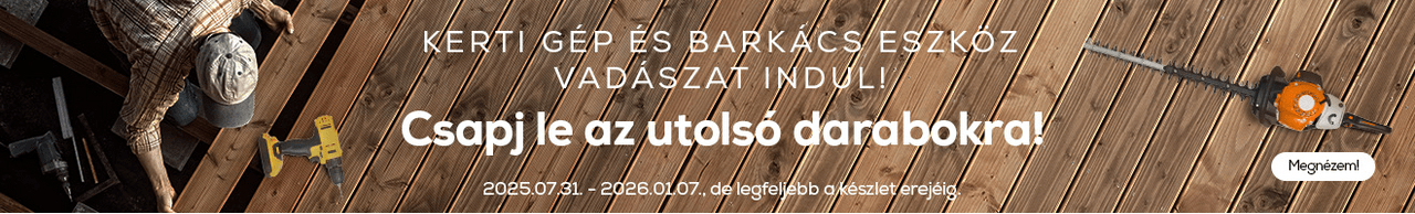 Utolsó darabos ajánlatok