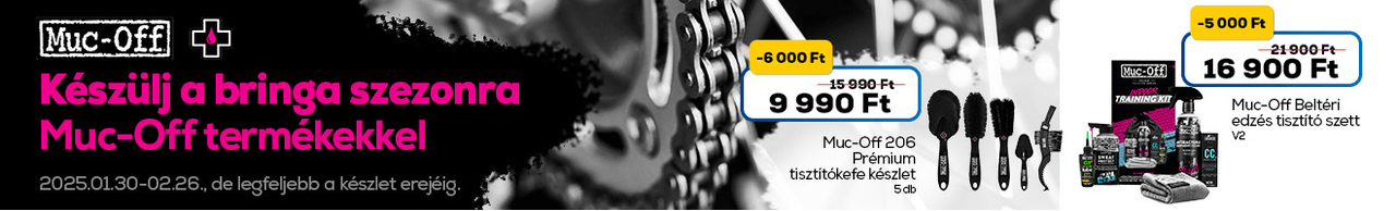 Készülj a bringa szezonra MucOff termékekkel