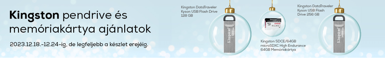 Kingston ajánlatok 12.24-ig