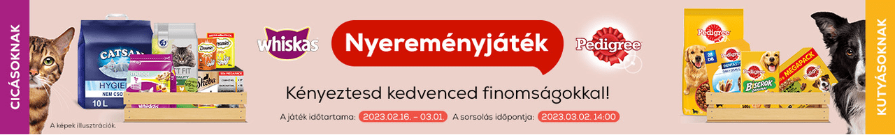 Kisállat nyereményjáték