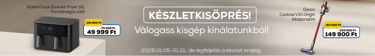 Készletkisöprés! Válogass a kisgép kínálatunkból!