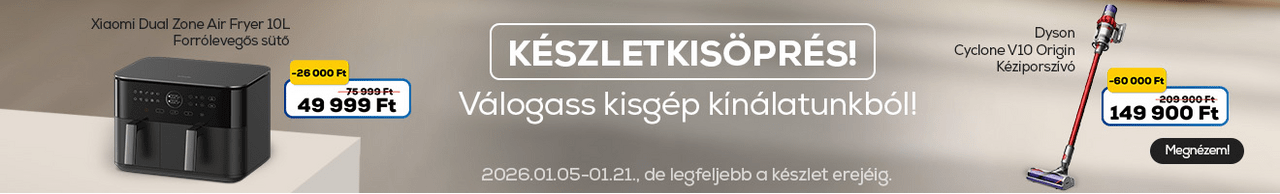 Készletkisöprés! Válogass a kisgép kínálatunkból!