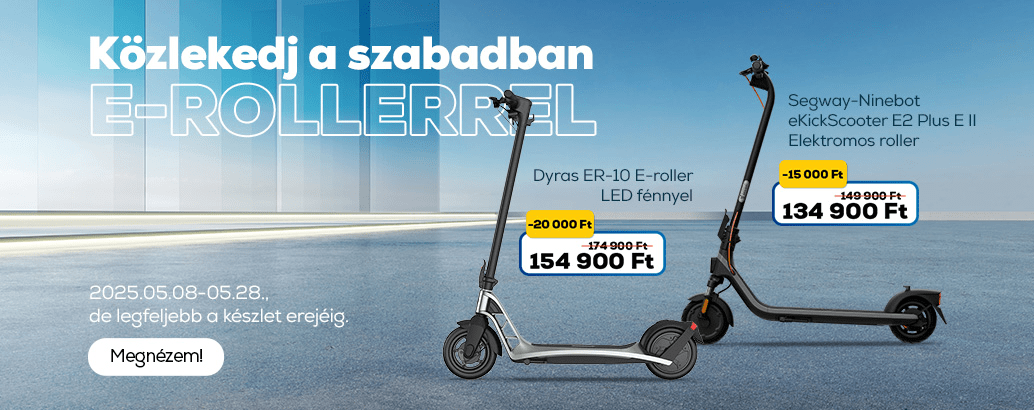Közlekedj a szabadban e-rollerrel