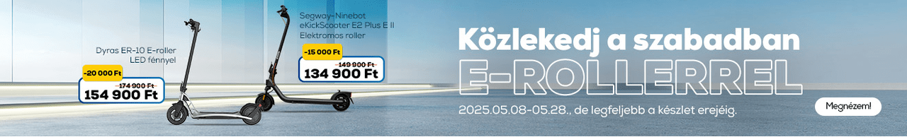 Közlekedj a szabadban e-rollerrel