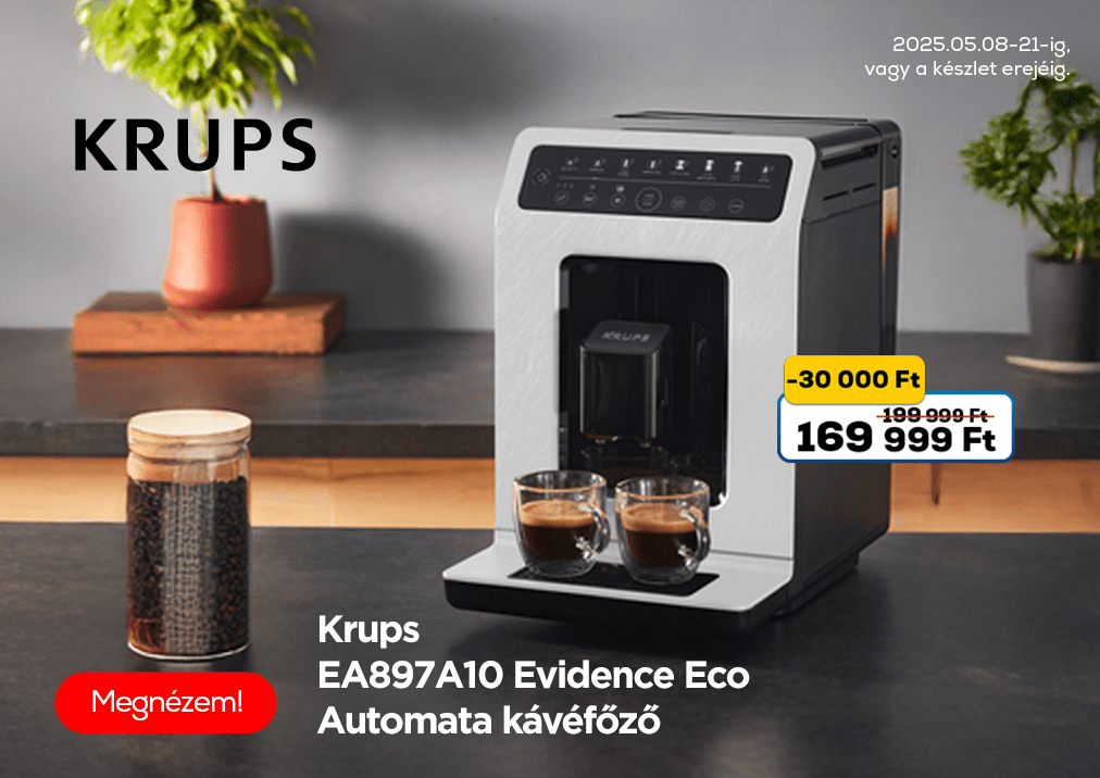 Krups EA897A10 Evidence Eco Automata kávéfőző