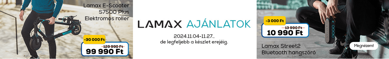 Lamax ajánlatok