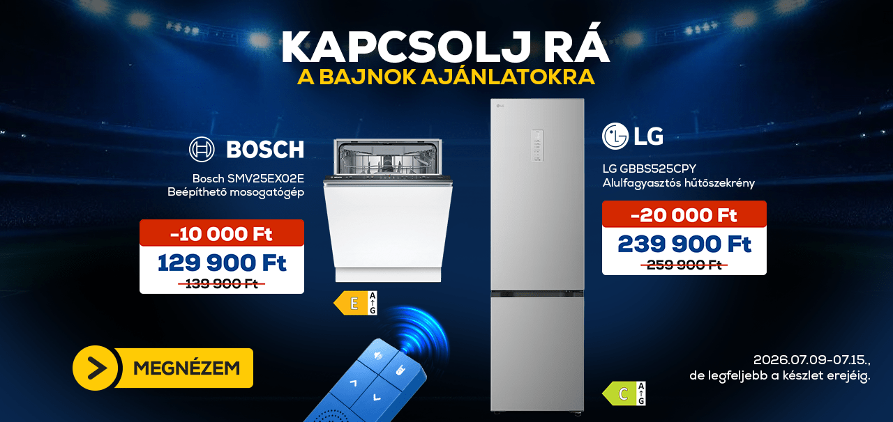 Kapcsolj rá a bajnok ajánlatokra. Ez ennyi.