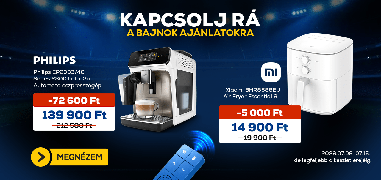 Kapcsolj rá a bajnok ajánlatokra. Ez ennyi.
