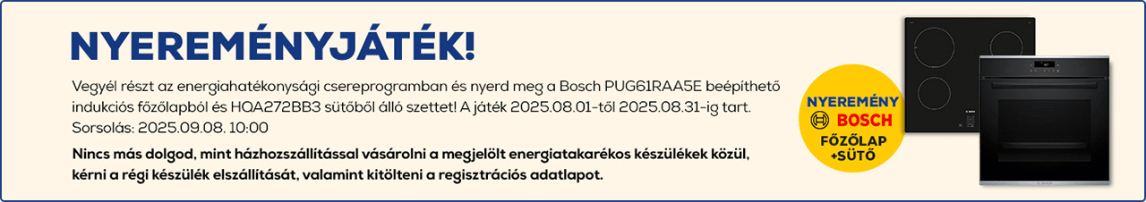 Augusztusi nyereményjáték beépíthető szettel