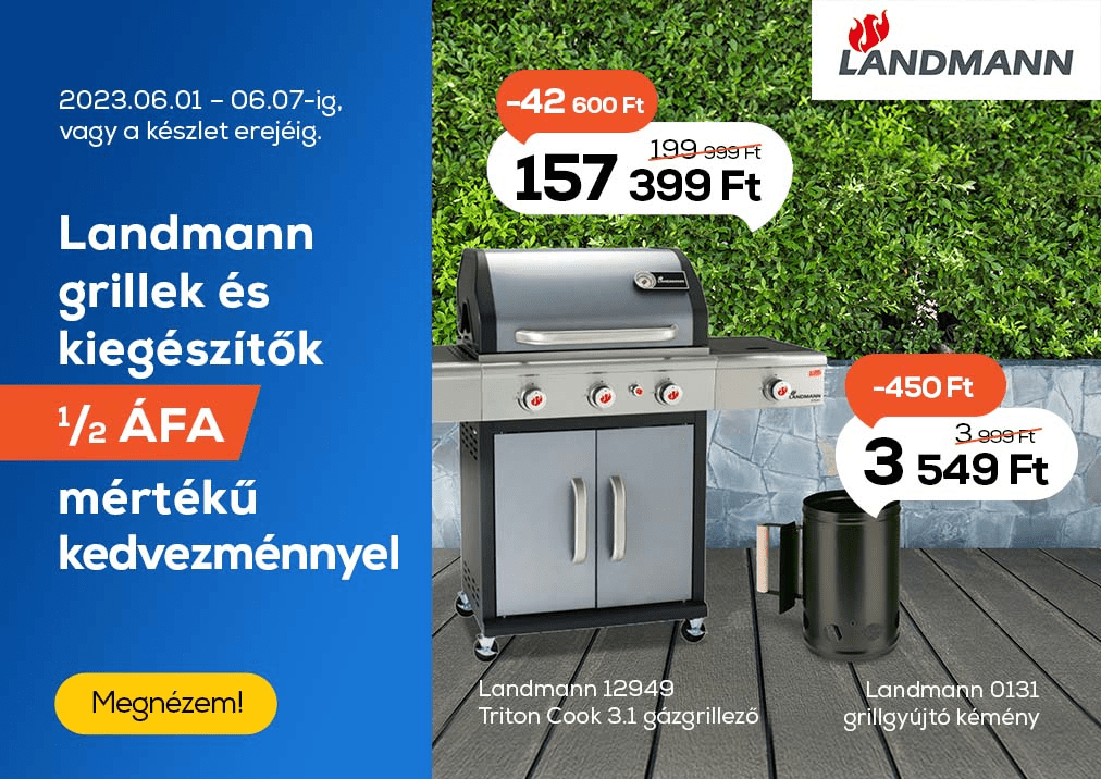 Landmann grillek és kieg ÁFAmentes 2 kártya széles 06.07
