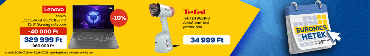 Euronics hetek! Ez ennyi.
