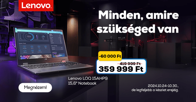 Lenovo notebook ajánlatok