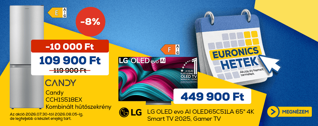 Euronics hetek! Ez ennyi.