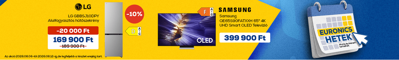 Euronics hetek! Ez ennyi.